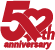 ユニディ 50th anniversary ロゴ