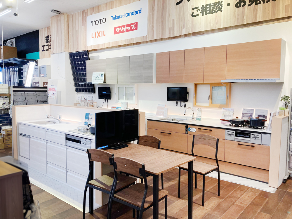 川口店の売場の様子