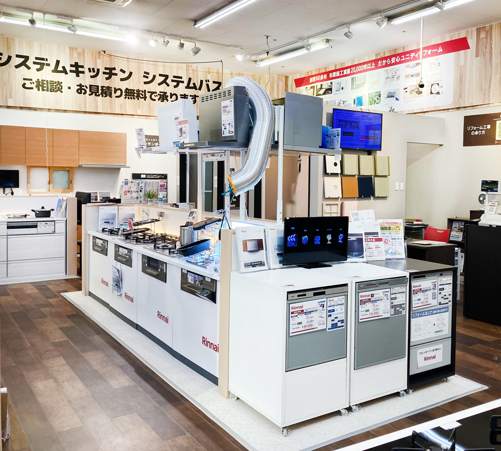 川口店の売場の様子